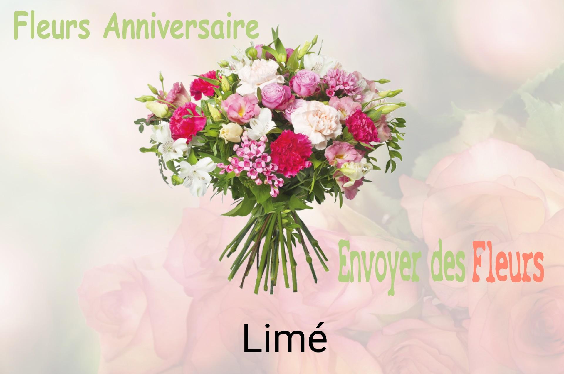 Bouquet de fleurs d’anniversaire livré à Limé
